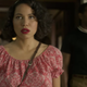 Letitia (Jurnee Smollett-Bell) realizing that something is very, very wrong.